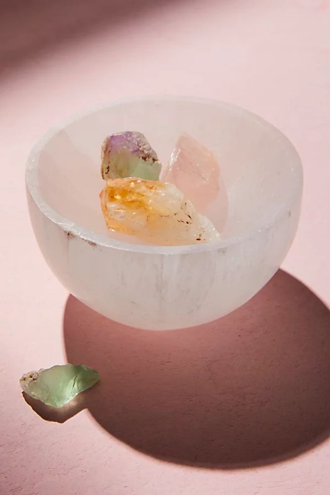 Ariana Ost Small Selenite Bowl by Ariana Ost at Free People, One, One Size