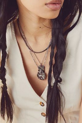 Oversized Coin Necklace by Free People, One