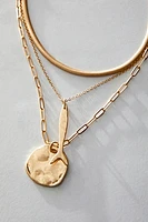 Oversized Coin Necklace