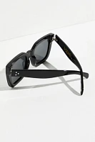 Alden Polarized Square Sunglasses