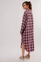 CP Shades Plaid Maxi Top