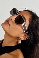 Retrograde Aviator Sunglasses