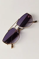 Retrograde Aviator Sunglasses