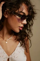Retrograde Aviator Sunglasses