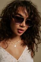Retrograde Aviator Sunglasses