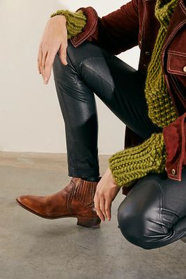 Bleecker Chelsea Boots by Bed Stu at Free People, Tan Rustic, US 6.5
