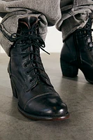 Brooklyn Lace Up Ankle Boots