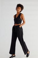 Give Me Good Times Suit by Free People, Black, S