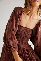 Dahlia Embroidered Maxi Dress