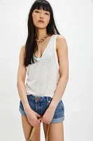 OneTeapsoon Bandits Low-Waist Denim Shorts