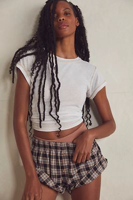 Sunday Morning Boxer Shorts by Intimately at Free People,