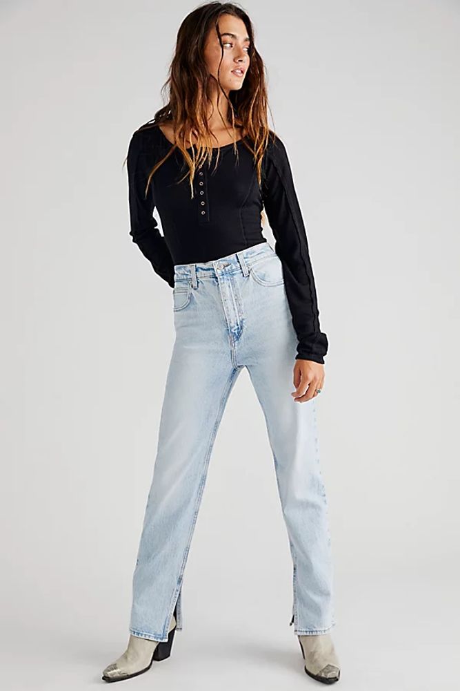 Levi's 70's High Slim Straight Jeans by at Free People,