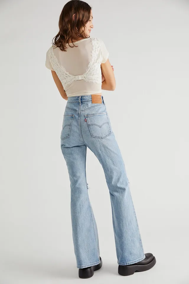 Levi's® NOUGHTIES BIG BELLS - Flared Jeans - never wrong/stone