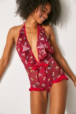 HAH Butterfly Printed Bodysuit