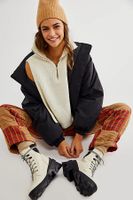 Brex Lace-Up Boots by Sorel at Free People, Chalk / Black, US