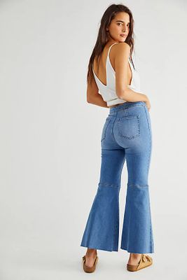 Youthquake Crop Flare Jeans by We The Free at People,