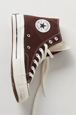 Chuck 70 Recycled Canvas Hi-Top Sneakers