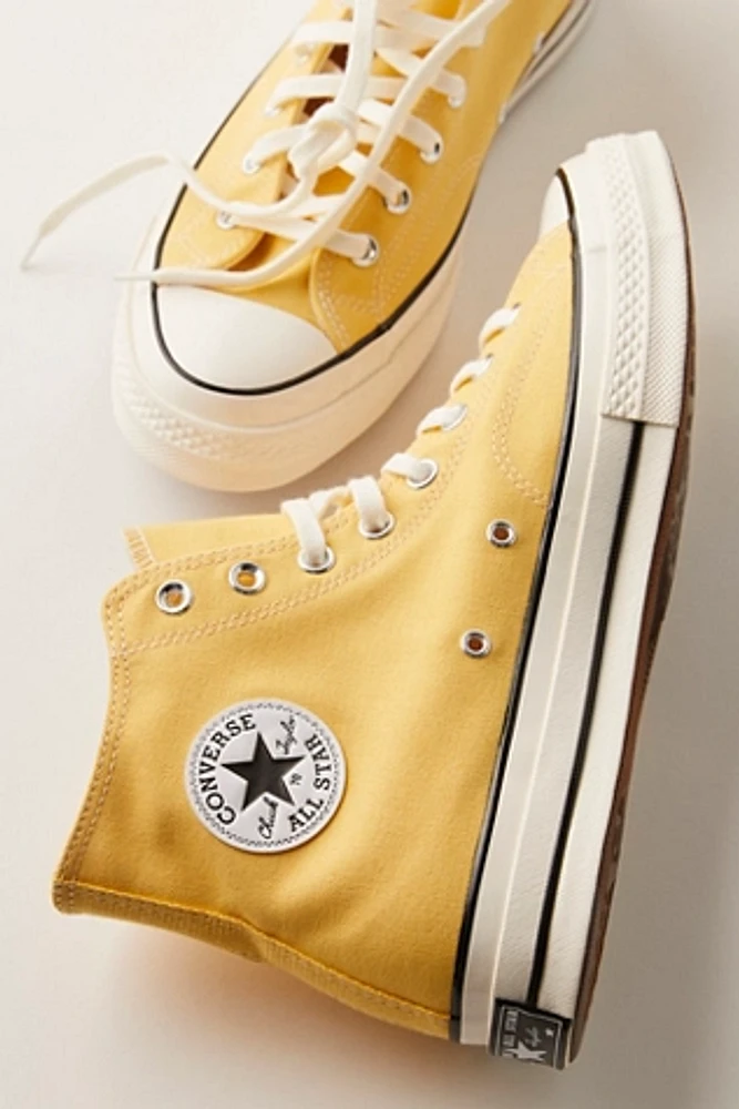 Chuck 70 Recycled Canvas Hi-Top Sneakers