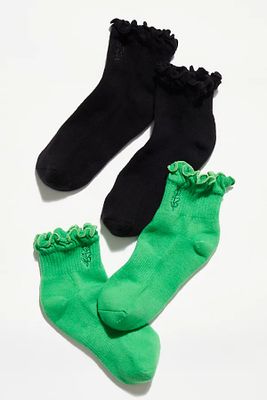 Movement Classic Ruffle Socks by FP at Free People, One