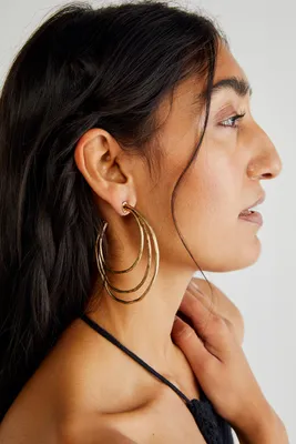 Zula Layered Hoop Earrings