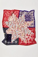 Quilted Star Print Bandana