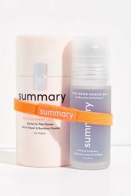 Summary Cool Down Muscle Gel & Deodorant Set by Summary at Free People, One, One Size