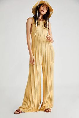 Easy Living Sweater One-Piece by FP Beach at Free People, Ginger Sugar,