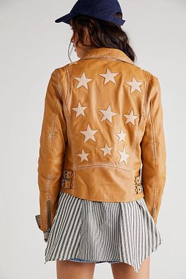 Christy Moto Jacket by Mauritius Leather at Free People,