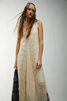 Tea Dress With Lace