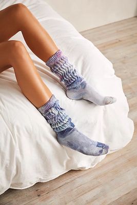 Riverside Tool & Dye Cloud Scrunch Socks by at Free People, One