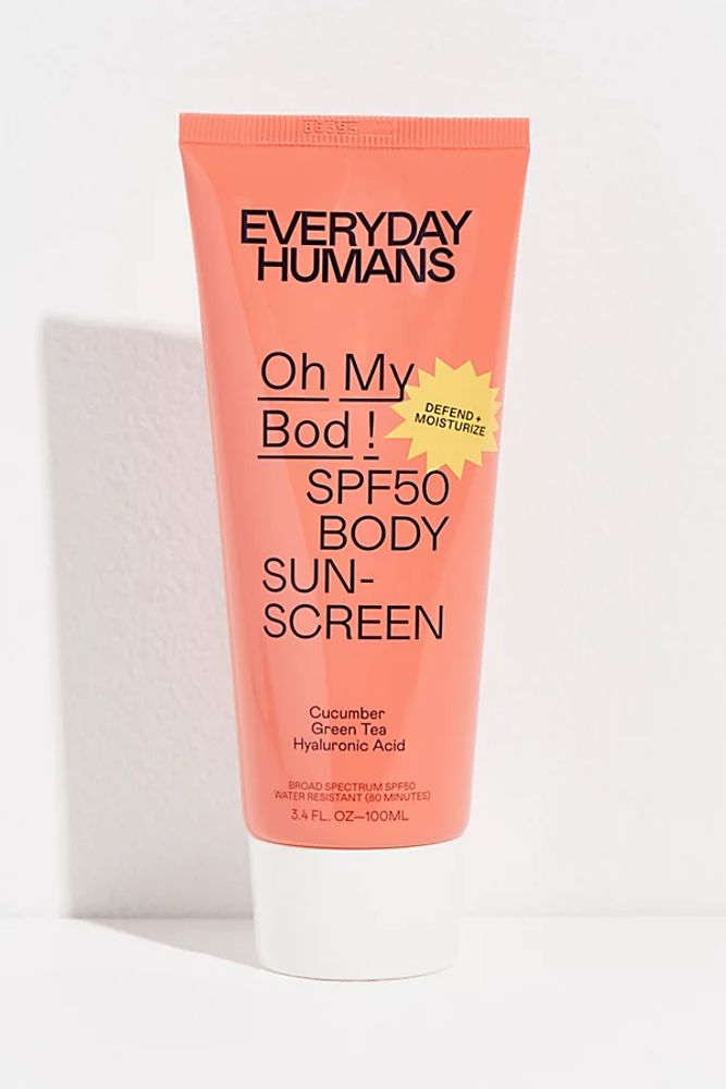 Oh My Bod! Spf50 Body Sunscreen by Everyday Humans at Free People, One, One Size