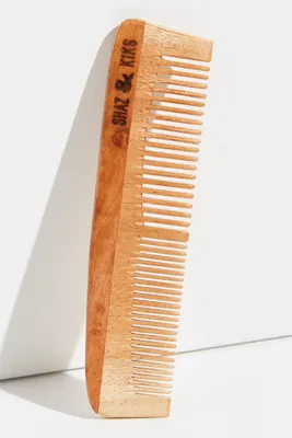 Shaz & Kiks Neem Wood Comb