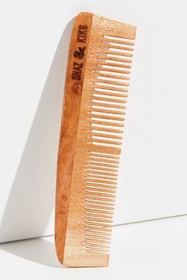 Shaz & Kiks Neem Wood Comb by SHAZ & KIKS at Free People, One, One Size