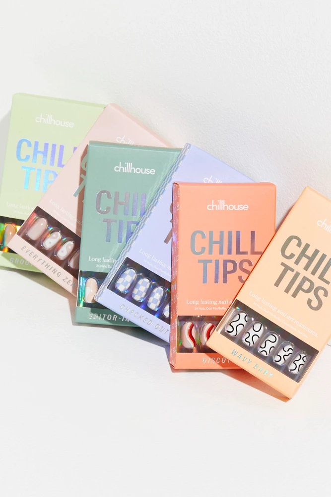 Chill Tips Reusable Press-On Manicure Kit