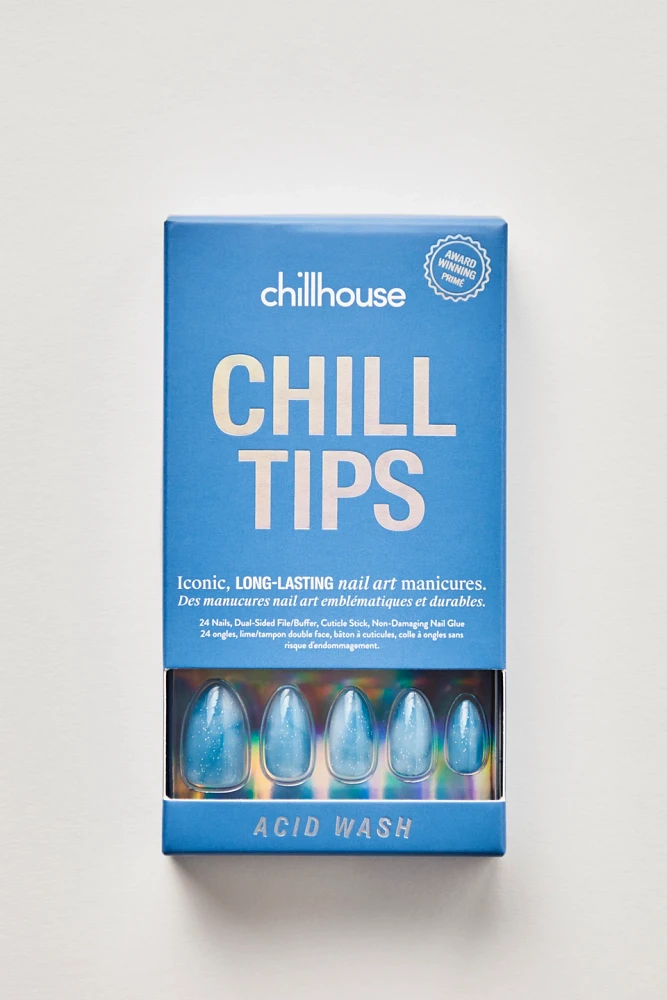 Chill Tips Reusable Press-On Manicure Kit