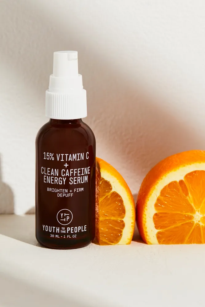 Youth To The People 15% Vitamin C + Clean Caffeine Energy Serum