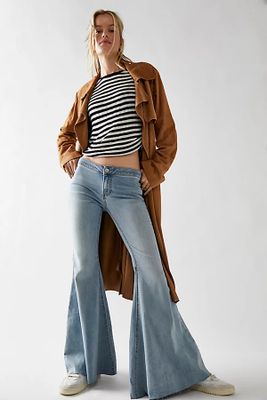 Just Float On Low-Rise Flare Jeans by We The Free at People,