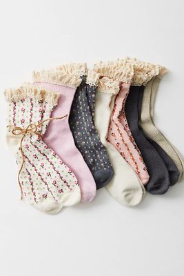 The Ultimate Sock Pack by Free People, Assort, One Size