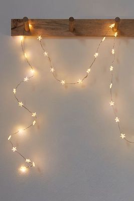 Starry String Lights by Ariana Ost at Free People, White, One Size