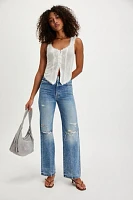 MOTHER The Rambler Sneak Jeans
