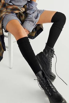 Field Day Over-the-Knee Socks by Love Classic at Free People, One