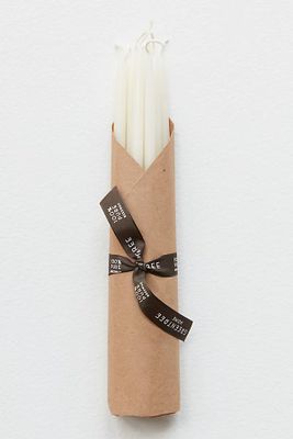 Event Tapers by Greentree Home Candle at Free People, Cream, One Size