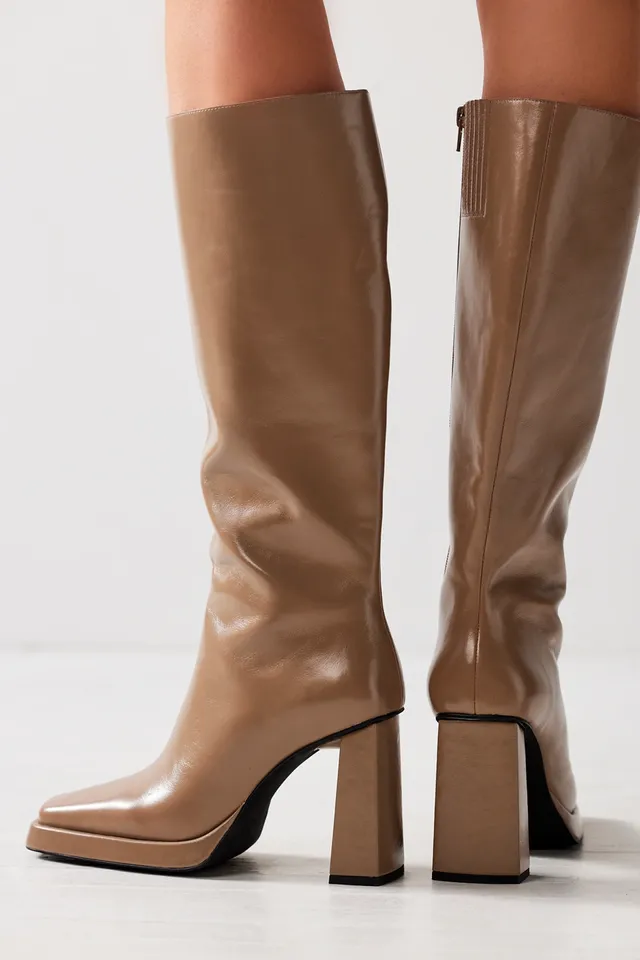 Tall Tales Light Coffee Brown Knee High Boots – Shop the Mint