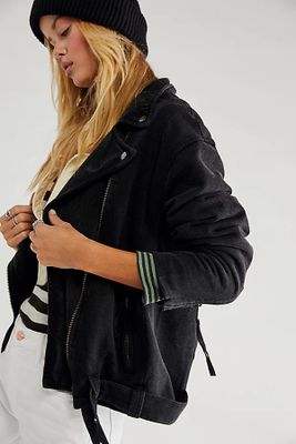 Rebel Knit Moto Jacket by We The Free at People,