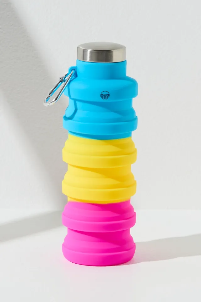 Mayim Collapsible Water Bottle, Women's, Yellow