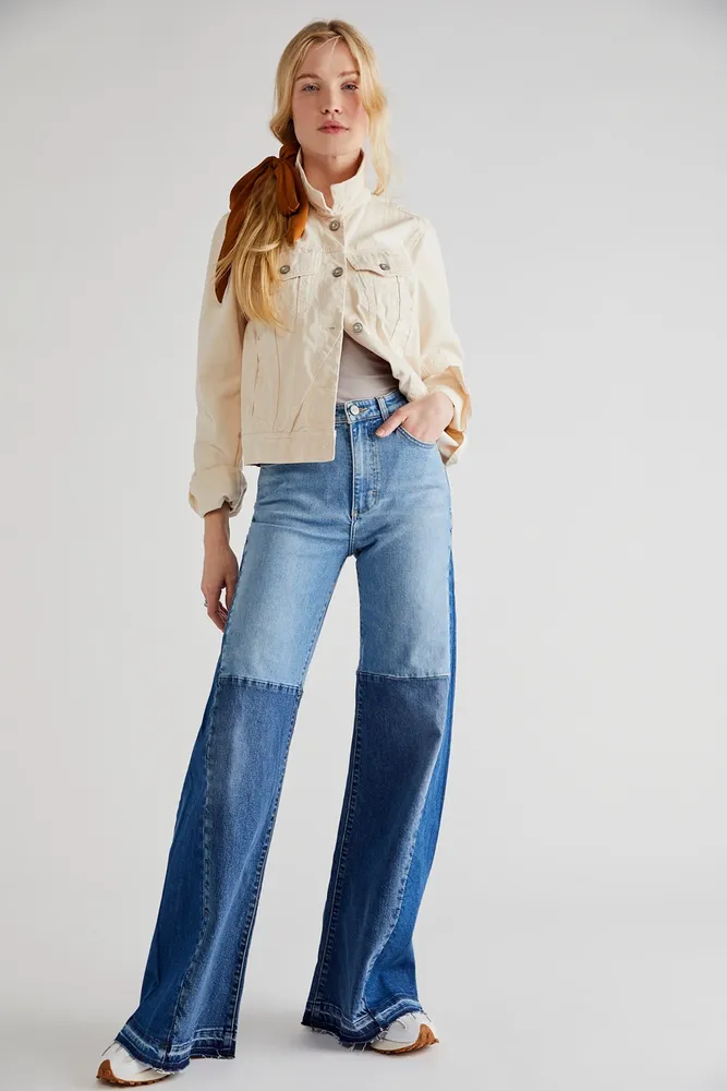 Ribcage Flare Jeans, Free People