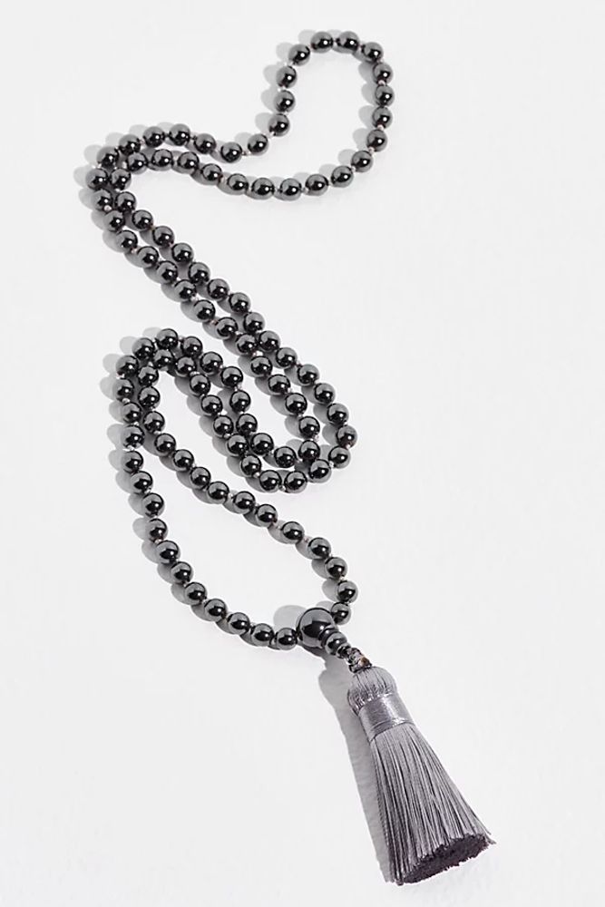 United Other Hematite Mala by United Other at Free People, One, One Size