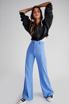 Isabella Pants by Free People, All Aboard Blue, SZ 4 SHORT