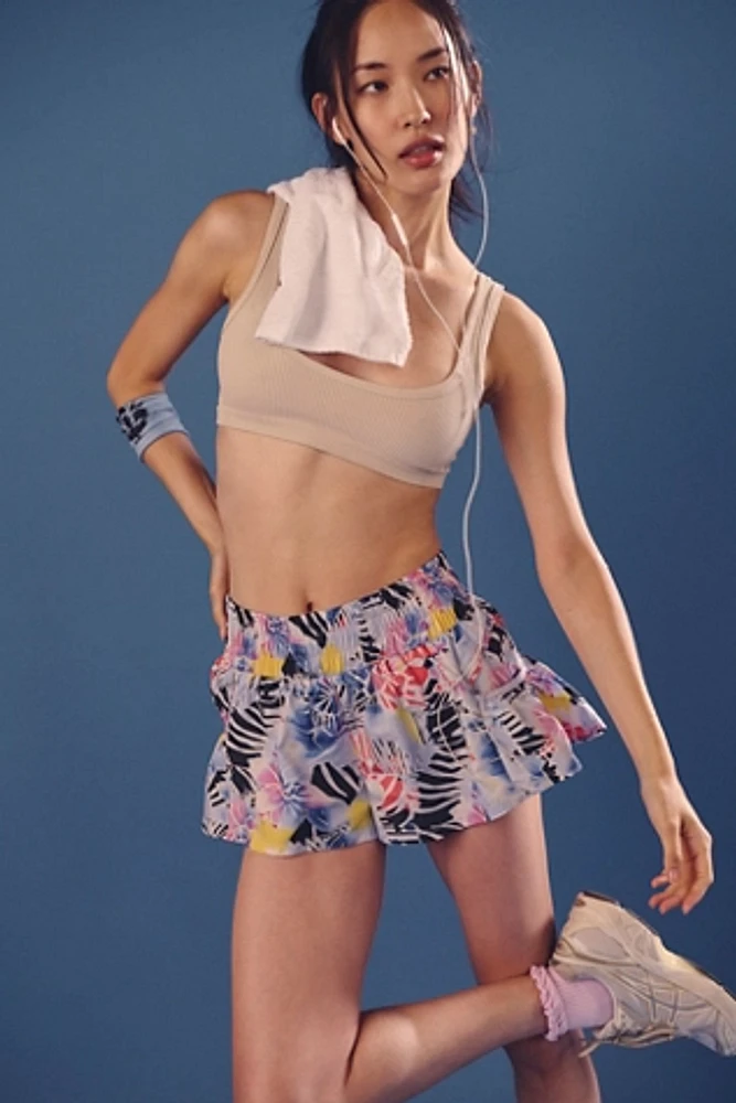 Get Your Flirt On Printed Shorts