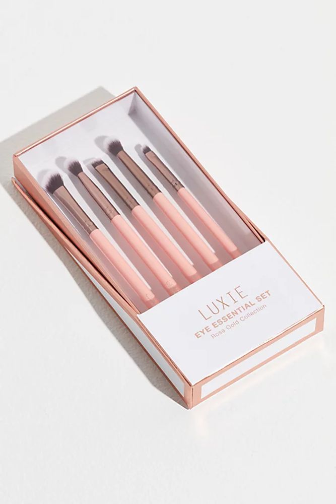 Luxie Eye Essential Brush by Luxie at Free People, Rose Gold, One Size